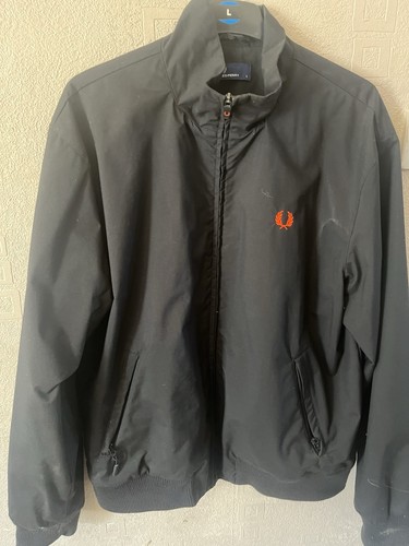 Fred perry jacket size - size, black