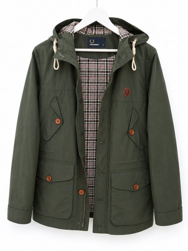 Fred perry hooded jacket - hooded,