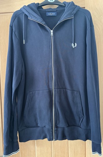Fred perry men navy hooded - perry,