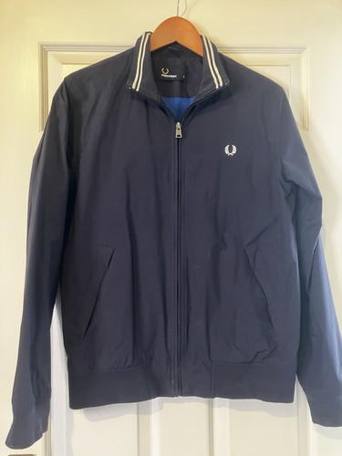 Fred perry men navy full - men's, zip