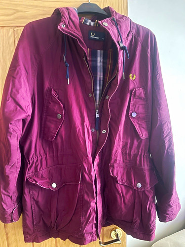 Fred perry men burgundy - men's,