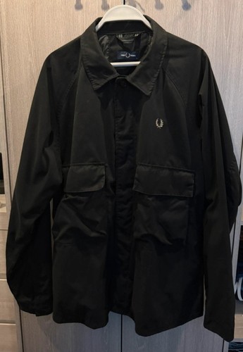 Fred perry overshirt black - fred,