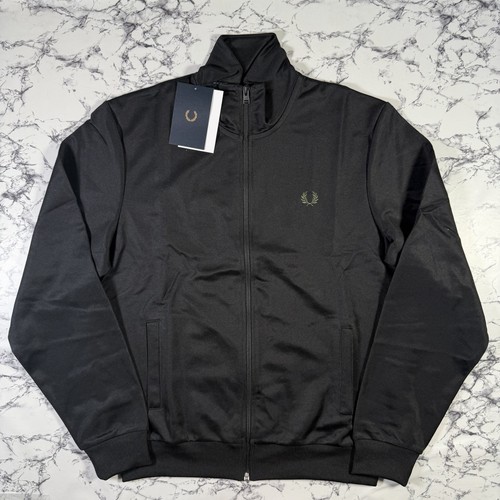 Fred perry mens black track - perry,