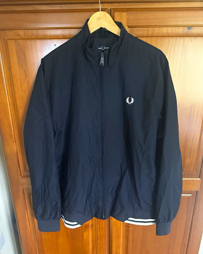 Fred perry mens black - black, bentham