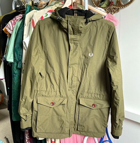 Fred perry parka hooded lined - fred,
