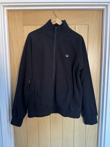Black fred perry zip - black,