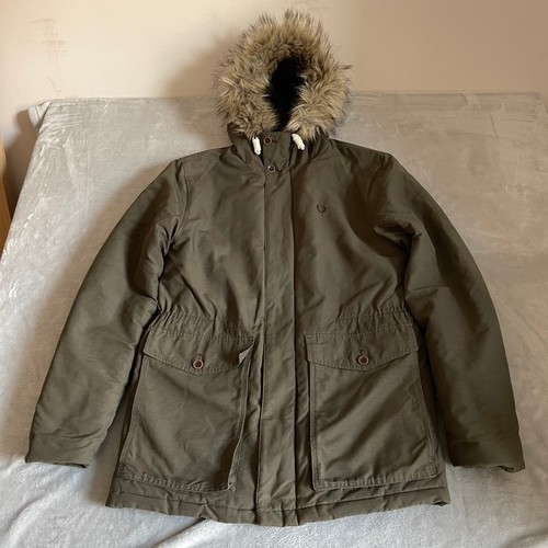 Fred perry parka jacket mens - parka,